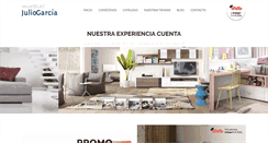 Desktop Screenshot of mueblesjuliogarcia.com